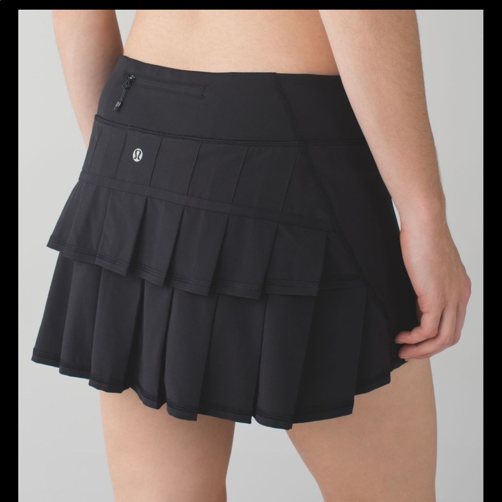 Lululemon Run: Pace Setter Skirt - Black